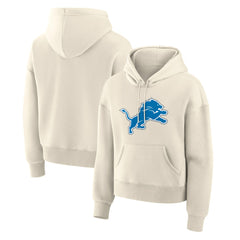 Detroit Lions Fanatics Women's Dove Legacy Pullover Hoodie