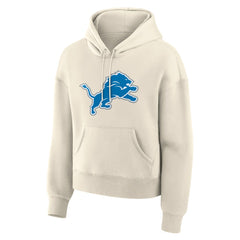 Detroit Lions Fanatics Women's Dove Legacy Pullover Hoodie