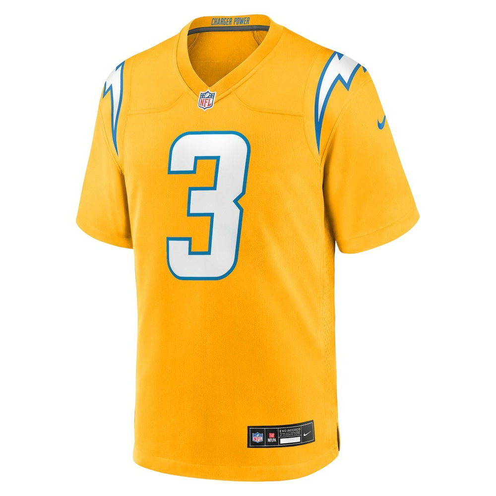 Los Angeles Chargers Nike Derwin James Jr.  Alternate Charger Power Game Player Jersey