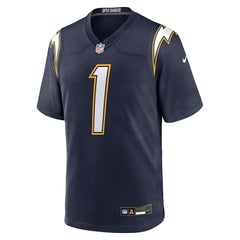 Los Angeles Chargers Nike Quentin Johnston  Alternate Super Chargers Game Player Jersey