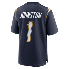 Los Angeles Chargers Nike Quentin Johnston  Alternate Super Chargers Game Player Jersey