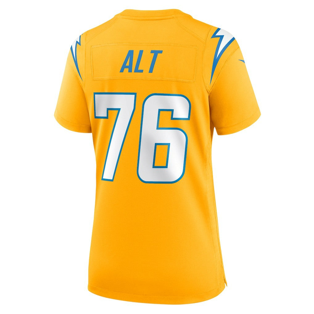 Los Angeles Chargers Nike Joe Alt  Women's Alternate Charger Power Game Jersey