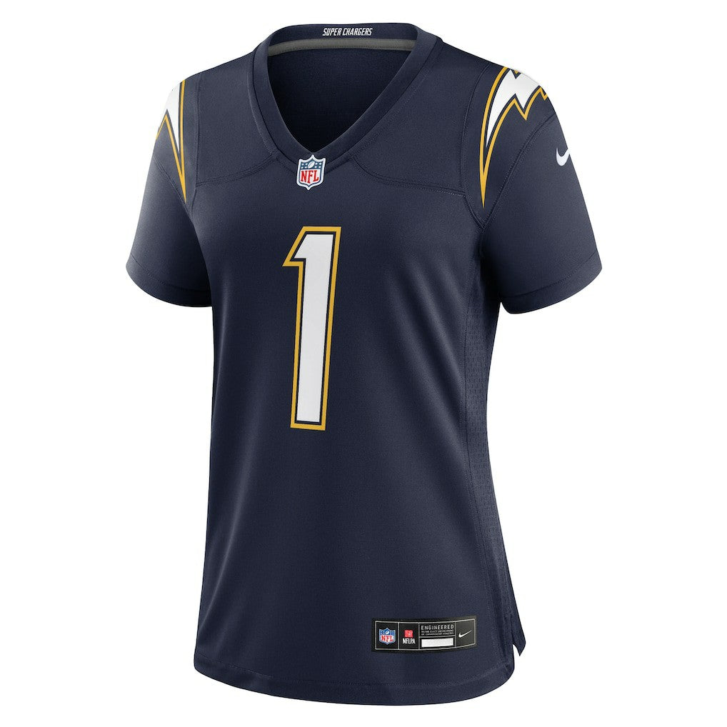 Los Angeles Chargers Nike Quentin Johnston  Women's Alternate Super Chargers Game Jersey