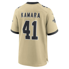 New Orleans Saints Nike Alvin Kamara  Gameday Golds Alternate Game Player Jersey