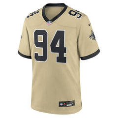 New Orleans Saints Nike Cameron Jordan  Gameday Golds Alternate Game Player Jersey