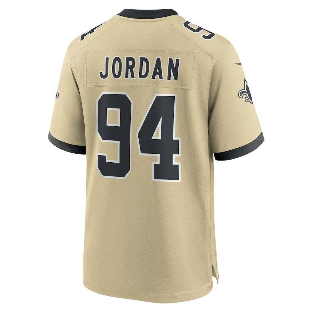 New Orleans Saints Nike Cameron Jordan  Gameday Golds Alternate Game Player Jersey