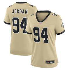 New Orleans Saints Nike Cameron Jordan  Women's Gameday Golds Alternate Game Player Jersey