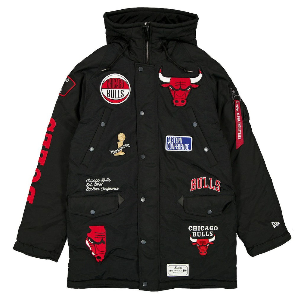 Chicago Bulls x Alpha Industries Altitude Mod Full-Snap Parka Discount