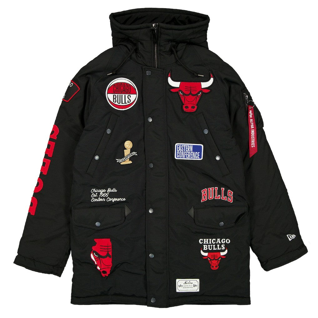 Chicago Bulls x Alpha Industries Altitude Mod Full-Snap Parka Discount
