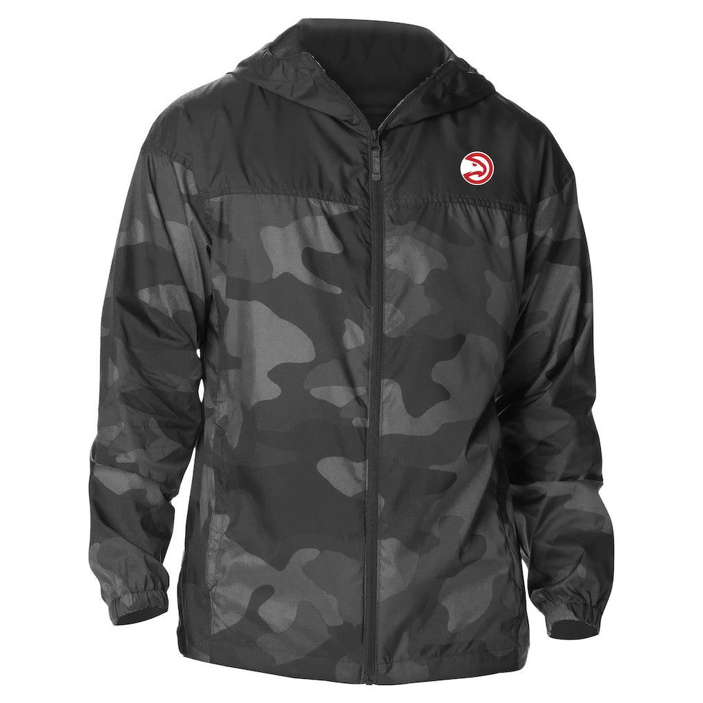 Atlanta Hawks Camo Flash Challenger Windbreaker Full-Zip Jacket On Sale
