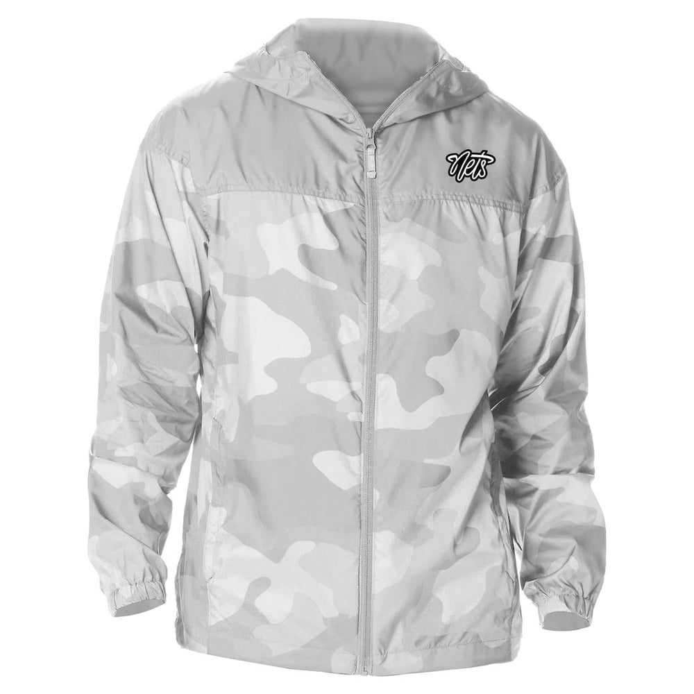 Brooklyn Nets Camo Flash Challenger Windbreaker Full-Zip Jacket Outlet