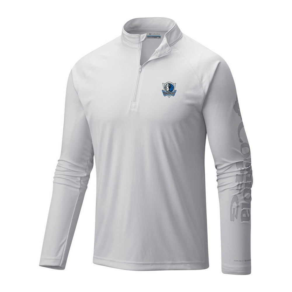 Dallas Mavericks Terminal Tackle Raglan Omni-Shade Quarter-Zip Jacket sale Discount