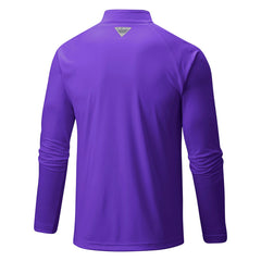 Sacramento Kings Terminal Tackle Raglan Omni-Shade Quarter-Zip Jacket New