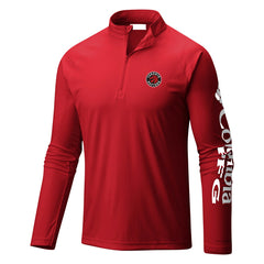 Toronto Raptors Terminal Tackle Raglan Omni-Shade Quarter-Zip Jacket On Sale