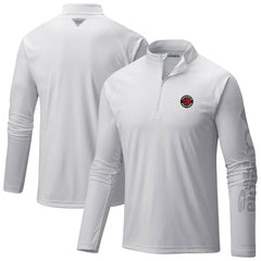 Toronto Raptors Terminal Tackle Raglan Omni-Shade Quarter-Zip Jacket For Sale