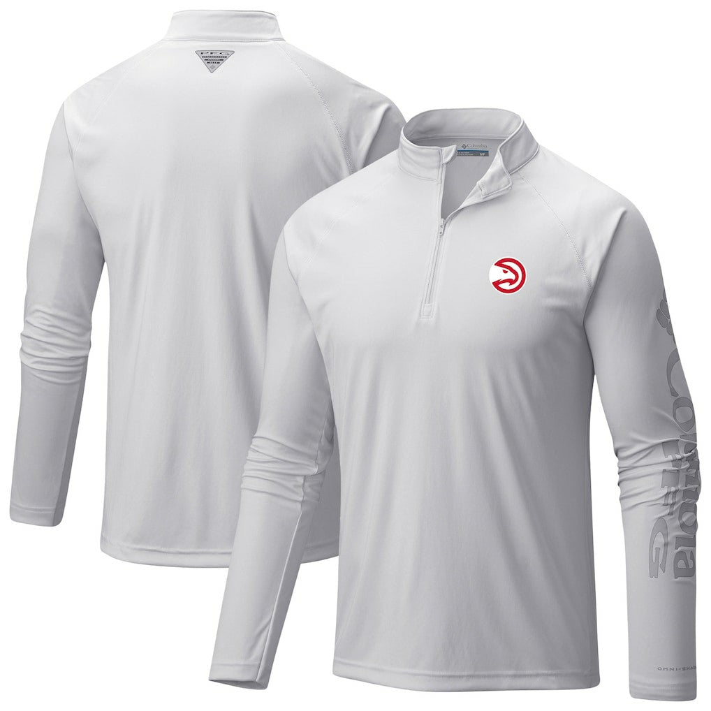Atlanta Hawks Terminal Tackle Raglan Omni-Shade Quarter-Zip Jacket Online