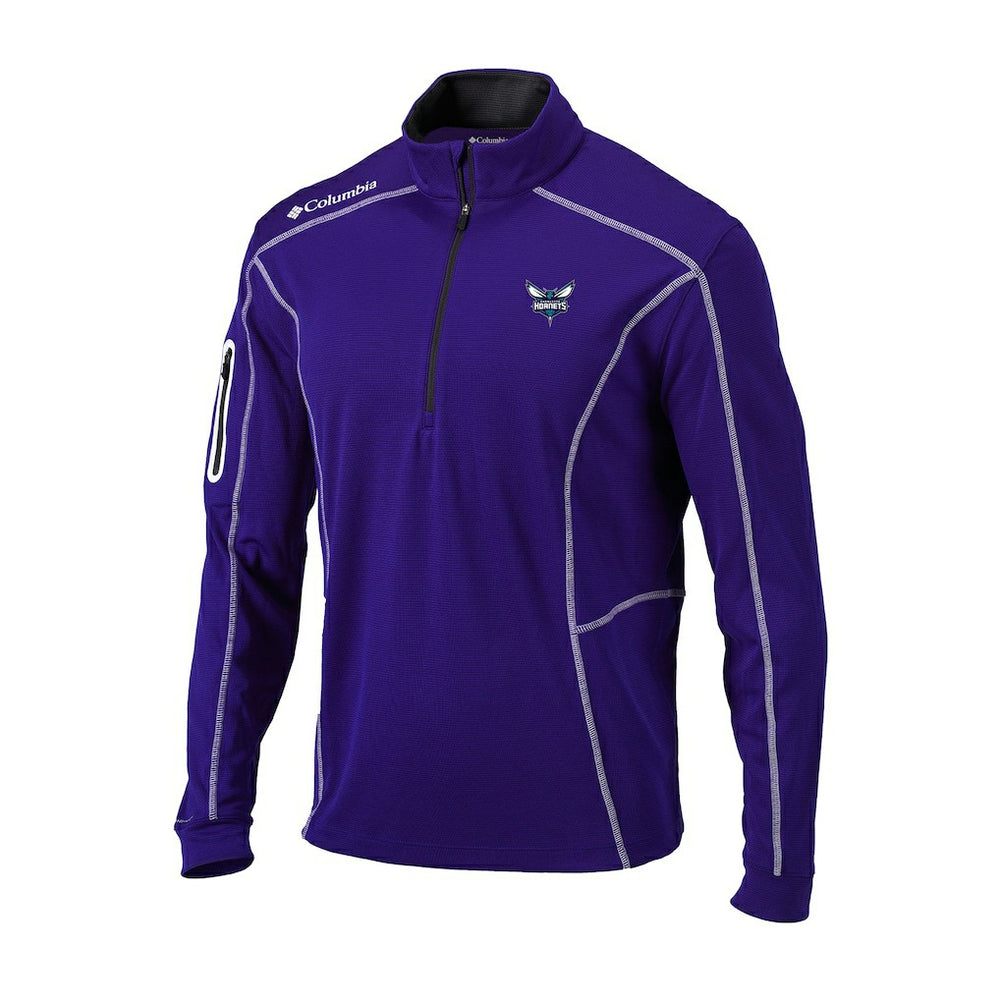 Charlotte Hornets Omni-Wick Shotgun Quarter-Zip Pullover On Sale