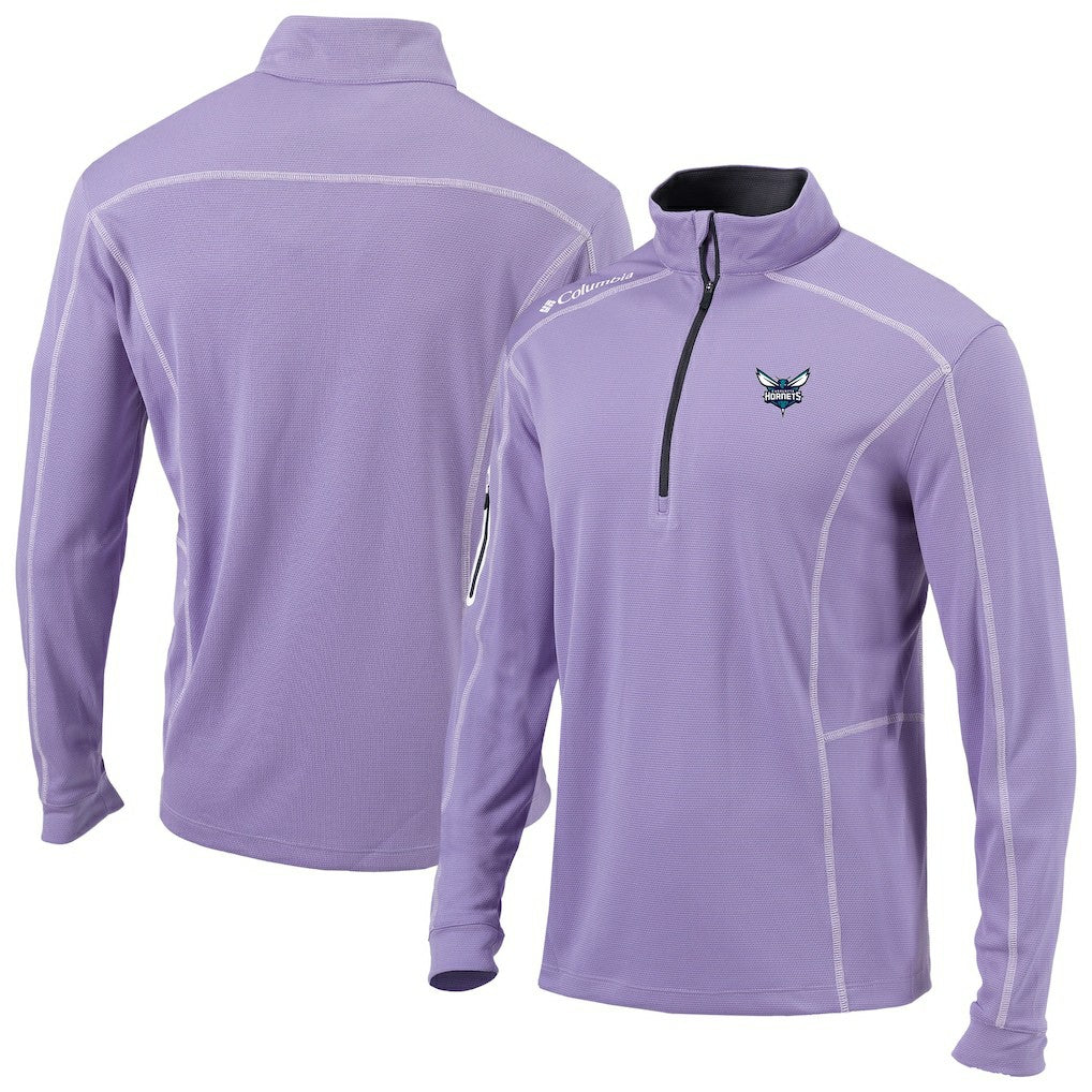 Charlotte Hornets Omni-Wick Shotgun Quarter-Zip Pullover Discount