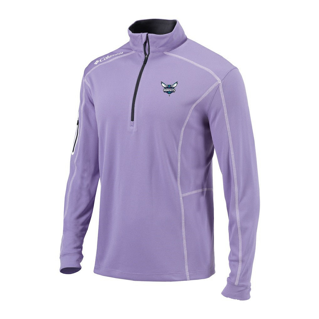 Charlotte Hornets Omni-Wick Shotgun Quarter-Zip Pullover Discount