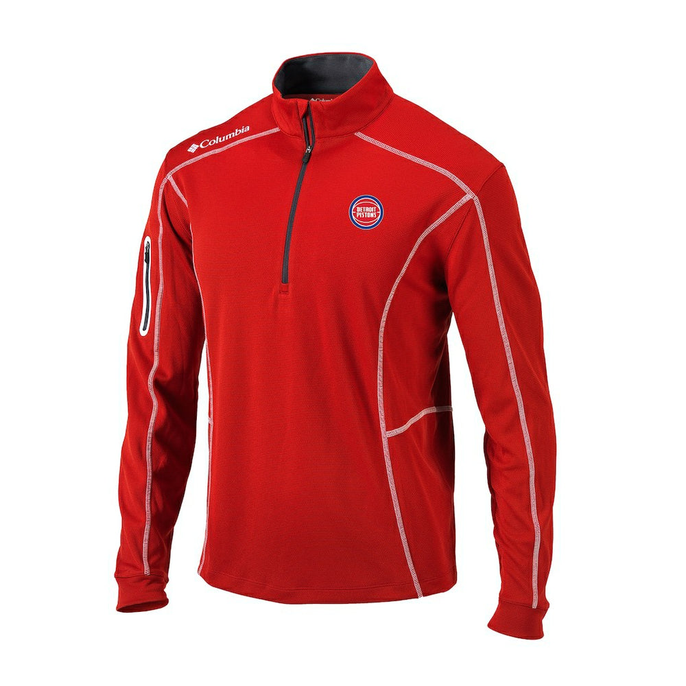 Detroit Pistons Omni-Wick Shotgun Quarter-Zip Pullover sale For Sale