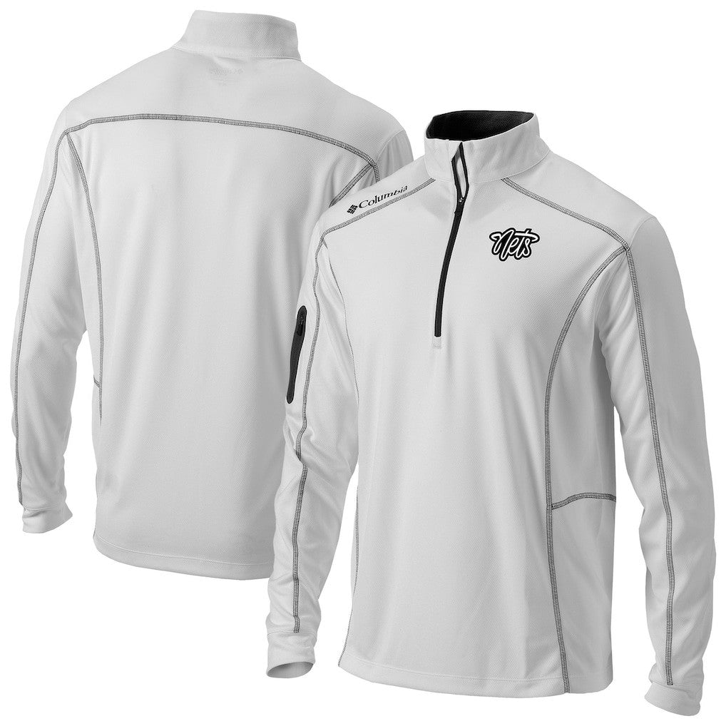 Brooklyn Nets Omni-Wick Shotgun Quarter-Zip Pullover New