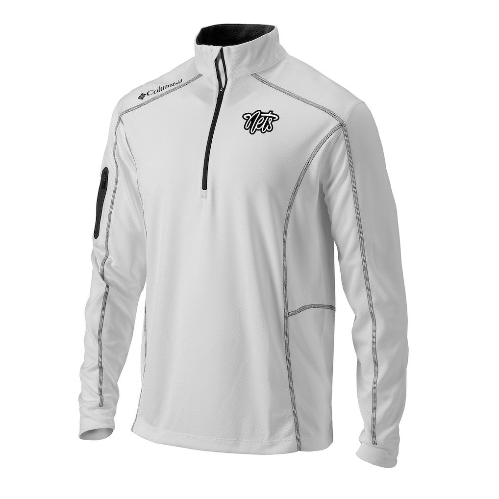 Brooklyn Nets Omni-Wick Shotgun Quarter-Zip Pullover New