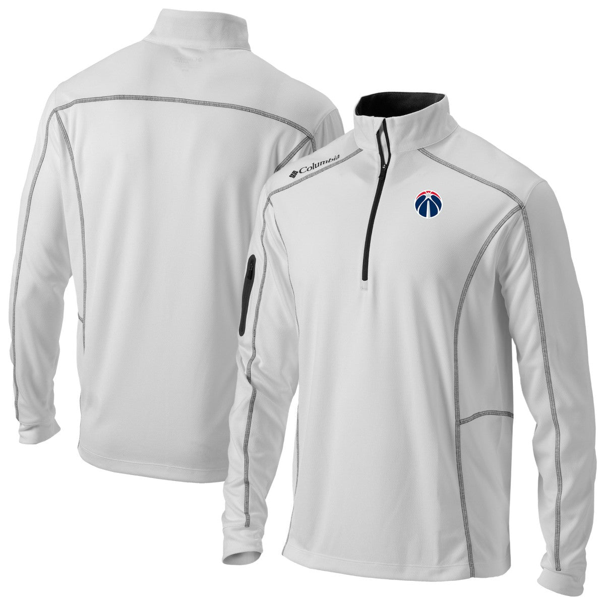 Washington Wizards Omni-Wick Shotgun Quarter-Zip Pullover Online