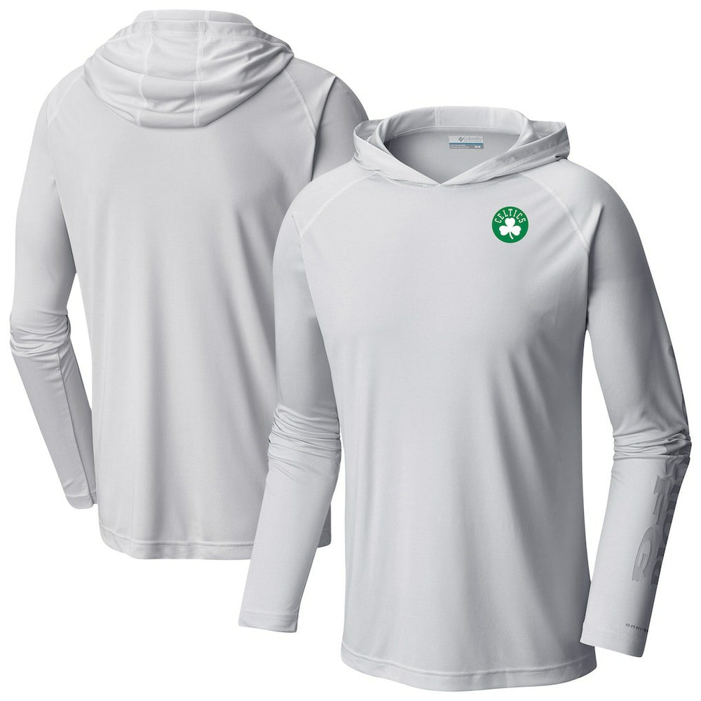 Boston Celtics Terminal Tackle Long Sleeve Hoodie T-Shirt New