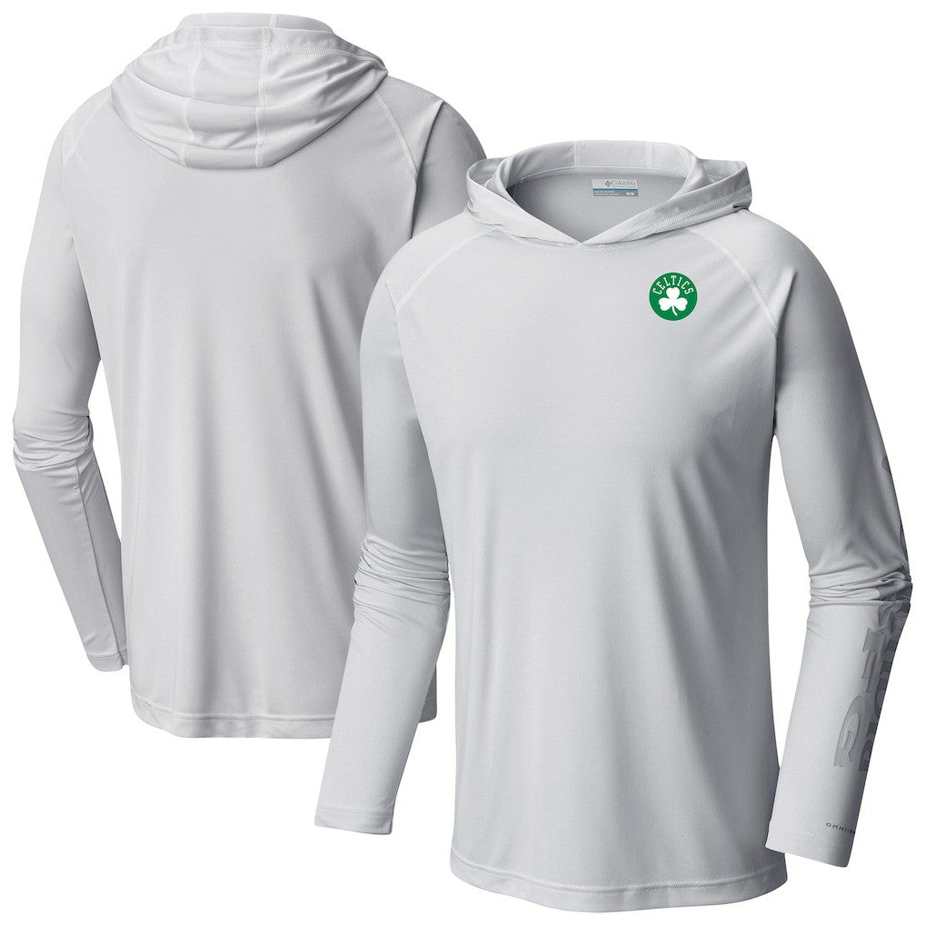 Boston Celtics Terminal Tackle Long Sleeve Hoodie T-Shirt New