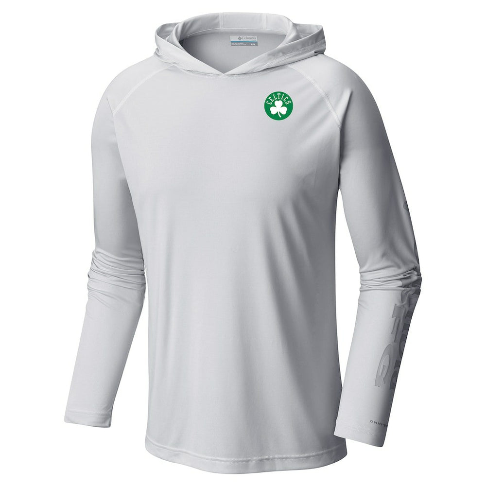 Boston Celtics Terminal Tackle Long Sleeve Hoodie T-Shirt New