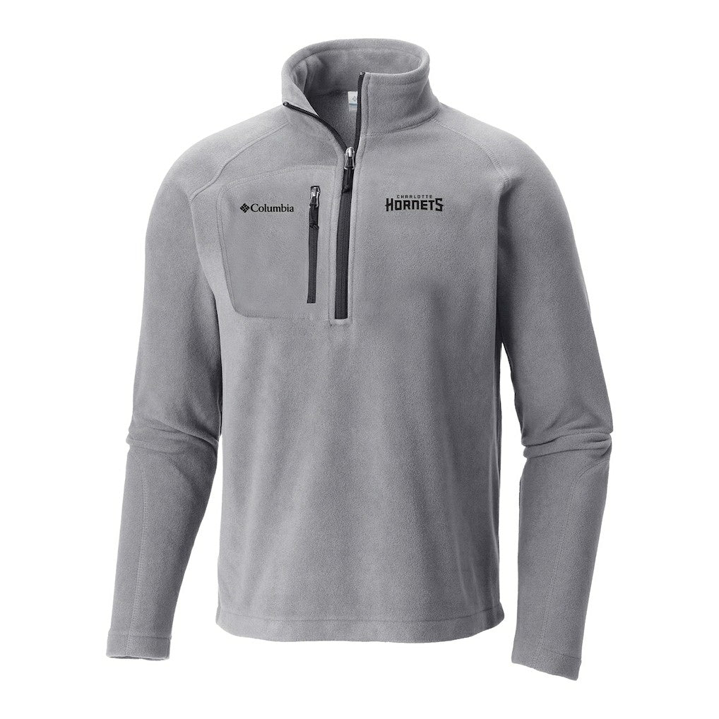 Charlotte Hornets Fast Trek III Half-Zip Fleece Pullover New