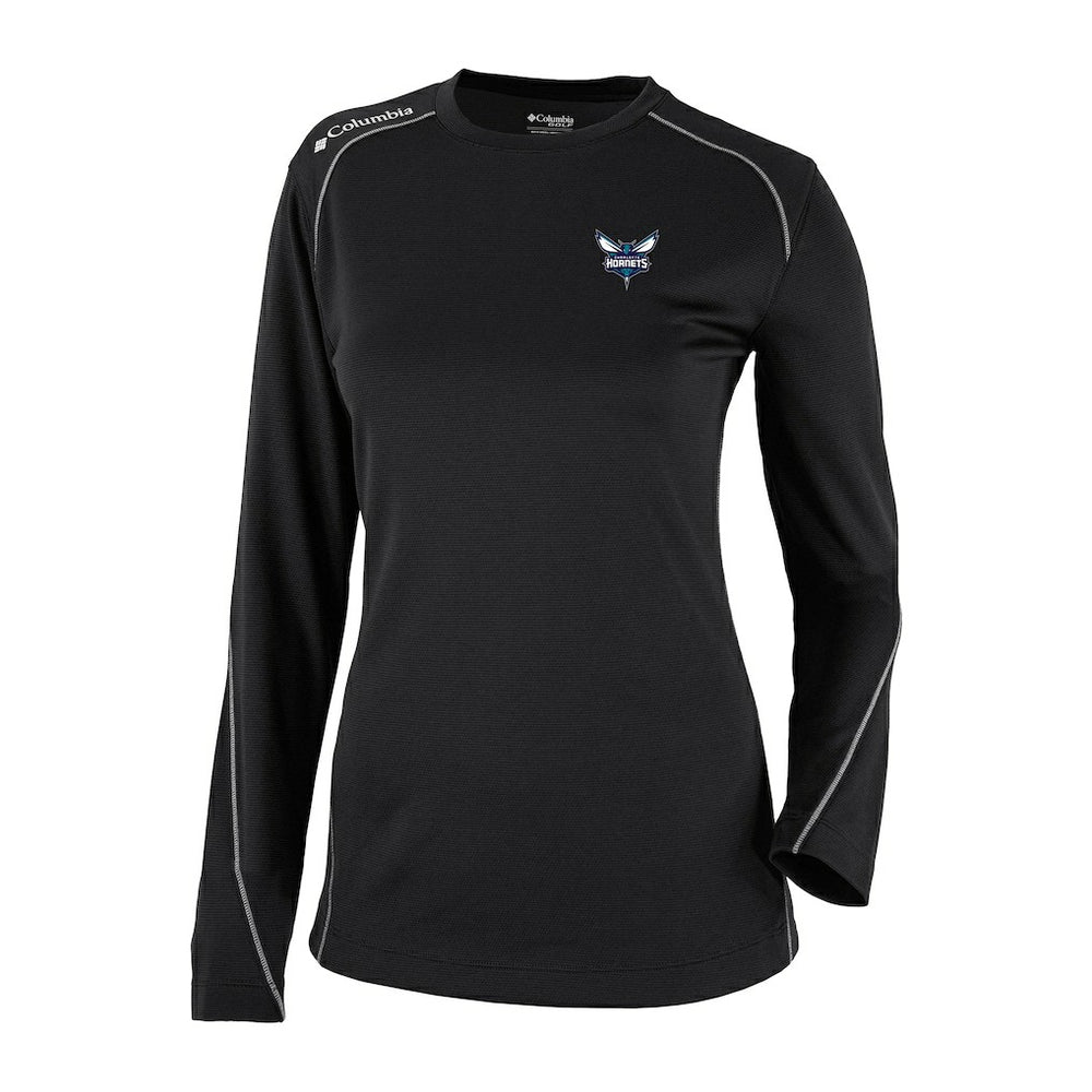 Charlotte Hornets Women's Omni-Wick Shotgun Pullover Top New