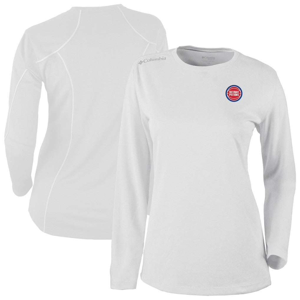 Detroit Pistons Women's Omni-Wick Shotgun Pullover Top sale For Sale