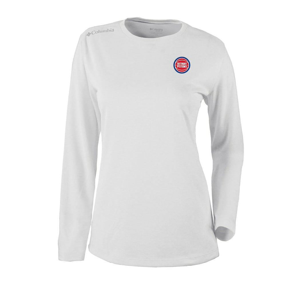 Detroit Pistons Women's Omni-Wick Shotgun Pullover Top sale For Sale