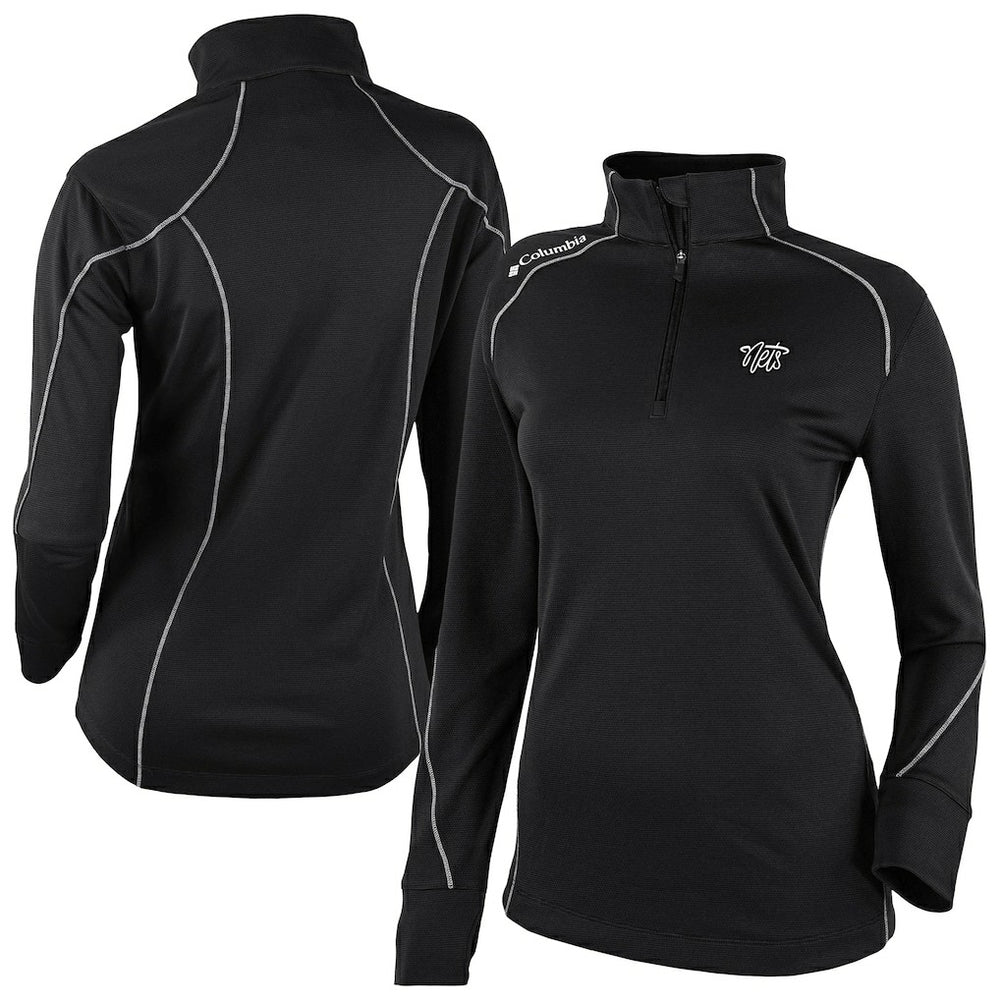 Brooklyn Nets Women's Omni-Wick Shotgun 2.0 Quarter-Zip Pullover Top On Sale
