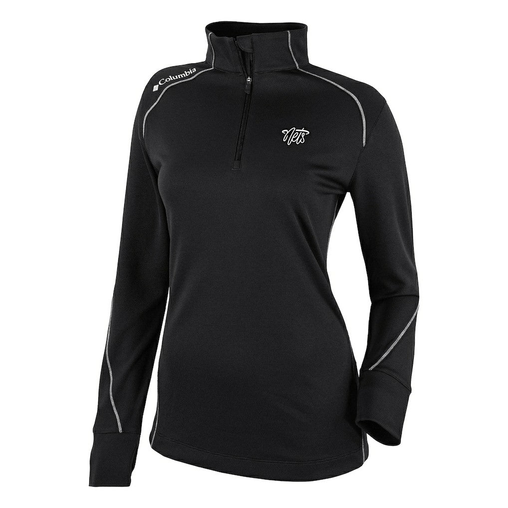 Brooklyn Nets Women's Omni-Wick Shotgun 2.0 Quarter-Zip Pullover Top On Sale