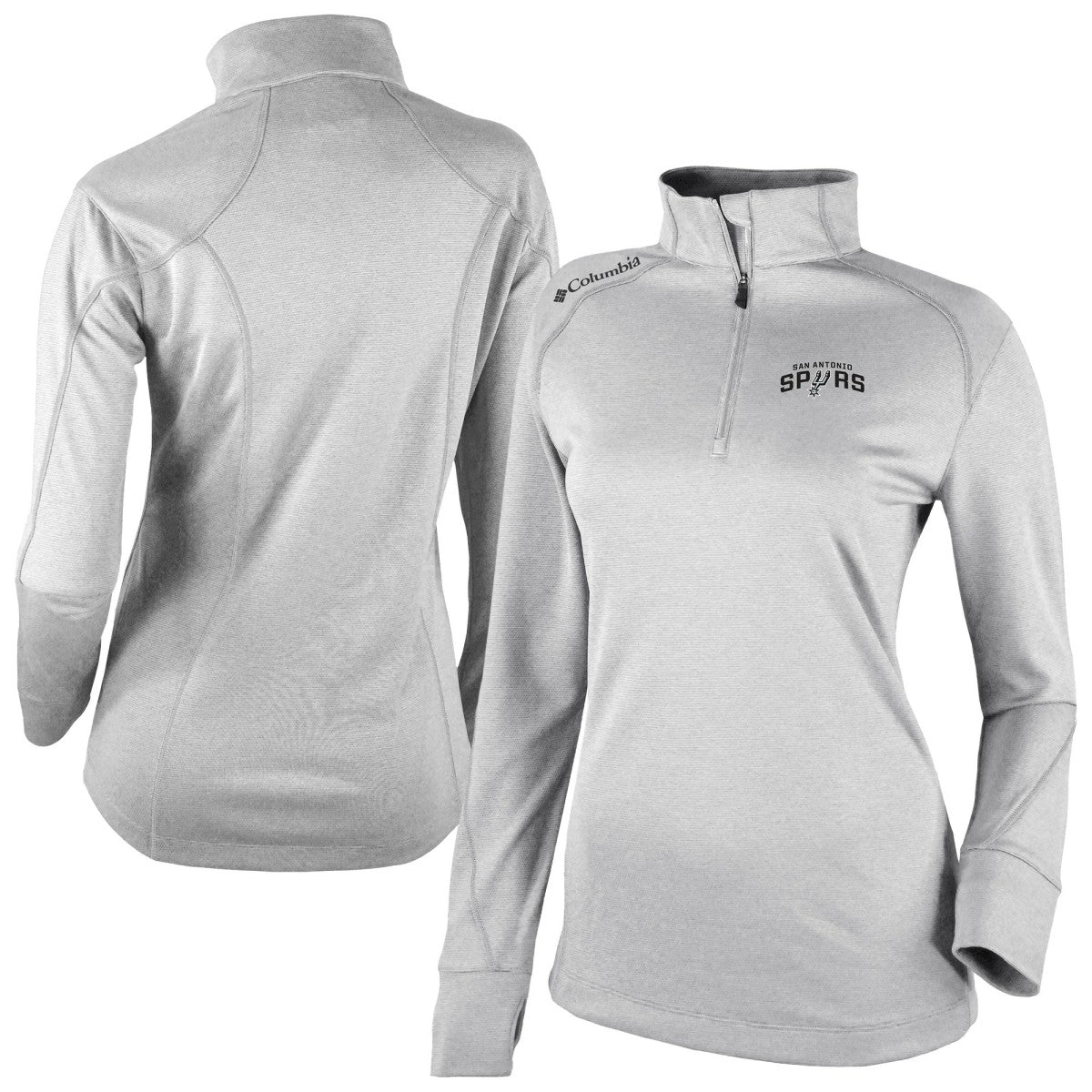 San Antonio Spurs Women's Omni-Wick Shotgun 2.0 Quarter-Zip Pullover Top Online