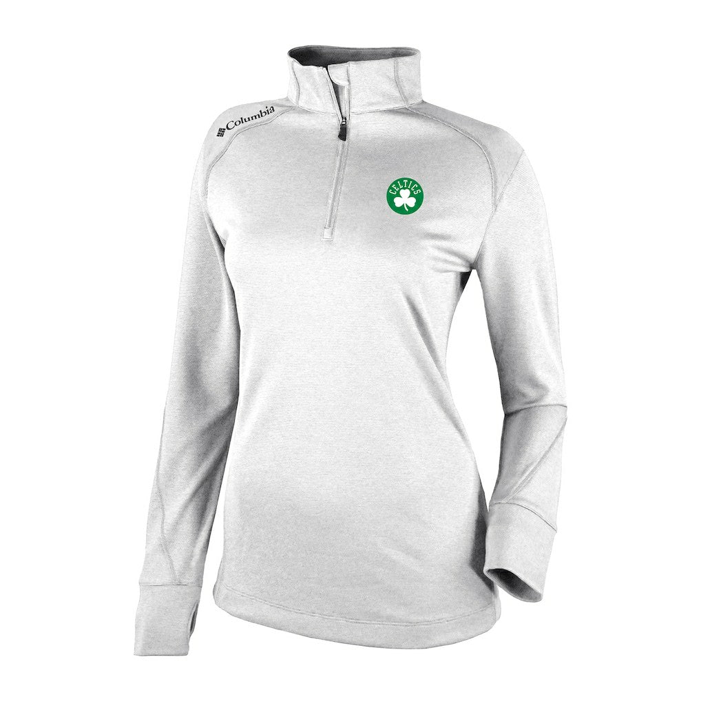 Boston Celtics Women's Omni-Wick Shotgun 2.0 Quarter-Zip Pullover Top Discount