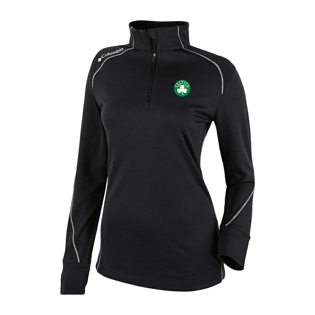 Boston Celtics Women's Omni-Wick Shotgun 2.0 Quarter-Zip Pullover Top Online