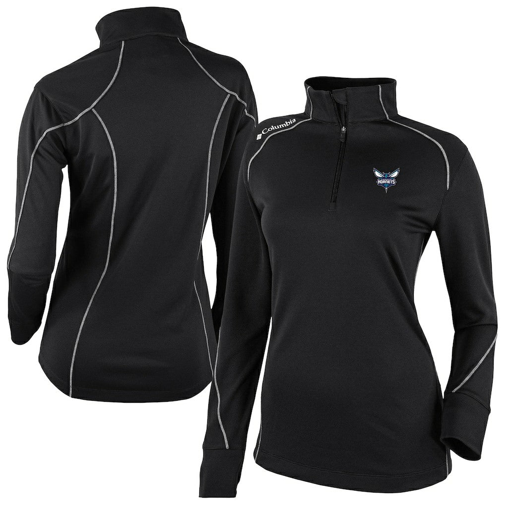 Charlotte Hornets Women's Omni-Wick Shotgun 2.0 Quarter-Zip Pullover Top Outlet