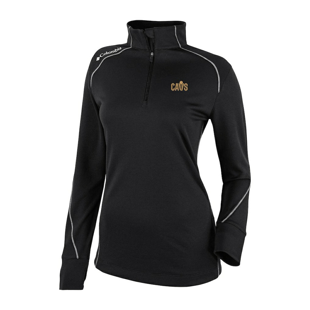 Cleveland Cavaliers Women's Omni-Wick Shotgun 2.0 Quarter-Zip Pullover Top sale On Sale