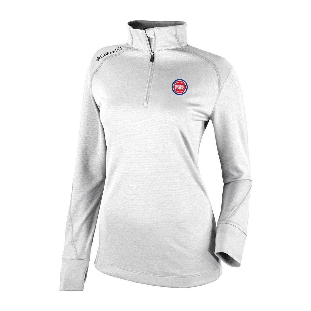 Detroit Pistons Women's Omni-Wick Shotgun 2.0 Quarter-Zip Pullover Top sale Online