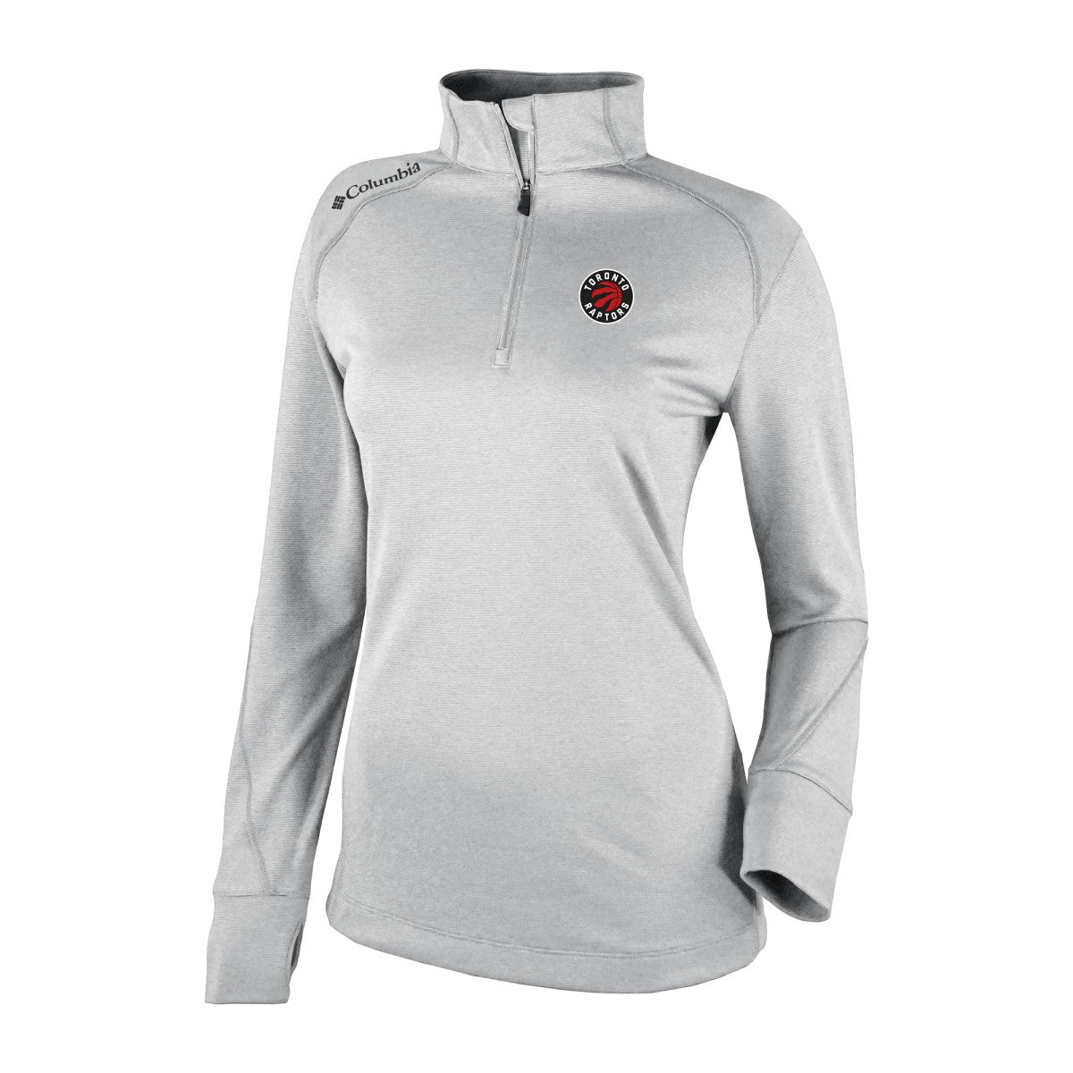 Toronto Raptors Women's Omni-Wick Shotgun 2.0 Quarter-Zip Pullover Top Online