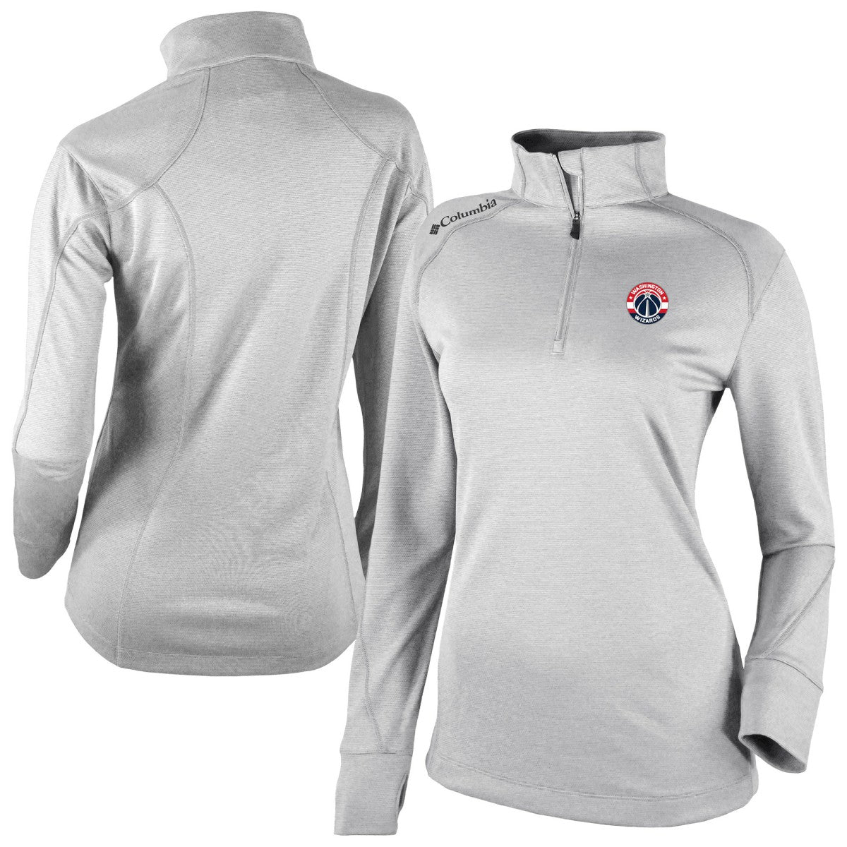 Washington Wizards Women's Omni-Wick Shotgun 2.0 Quarter-Zip Pullover Top On Sale