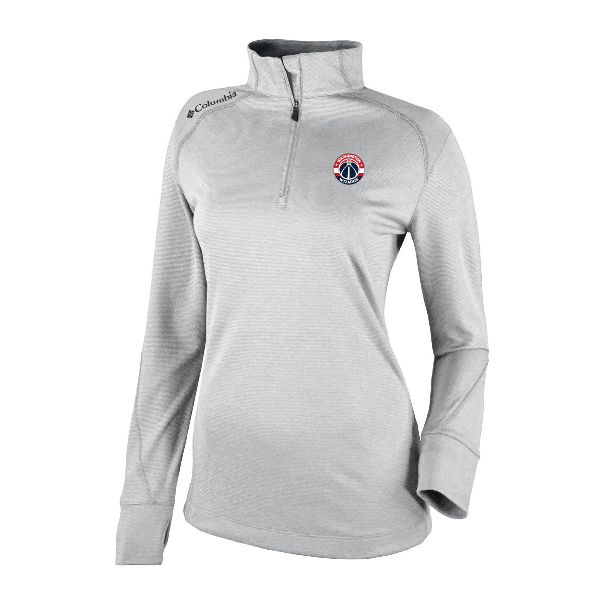 Washington Wizards Women's Omni-Wick Shotgun 2.0 Quarter-Zip Pullover Top On Sale