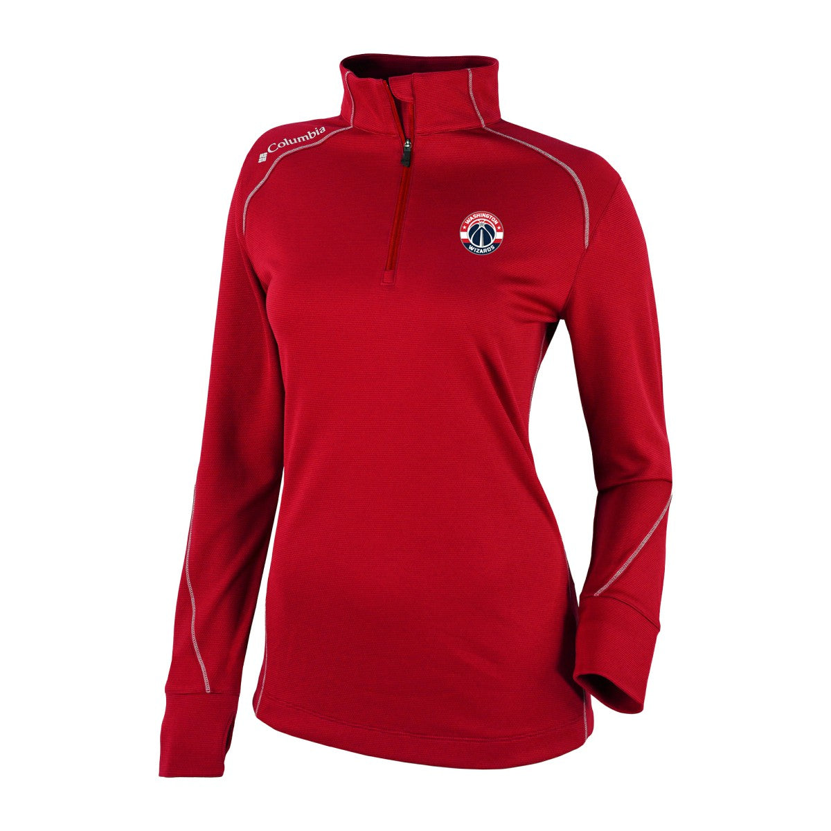Washington Wizards Women's Omni-Wick Shotgun 2.0 Quarter-Zip Pullover Top Online