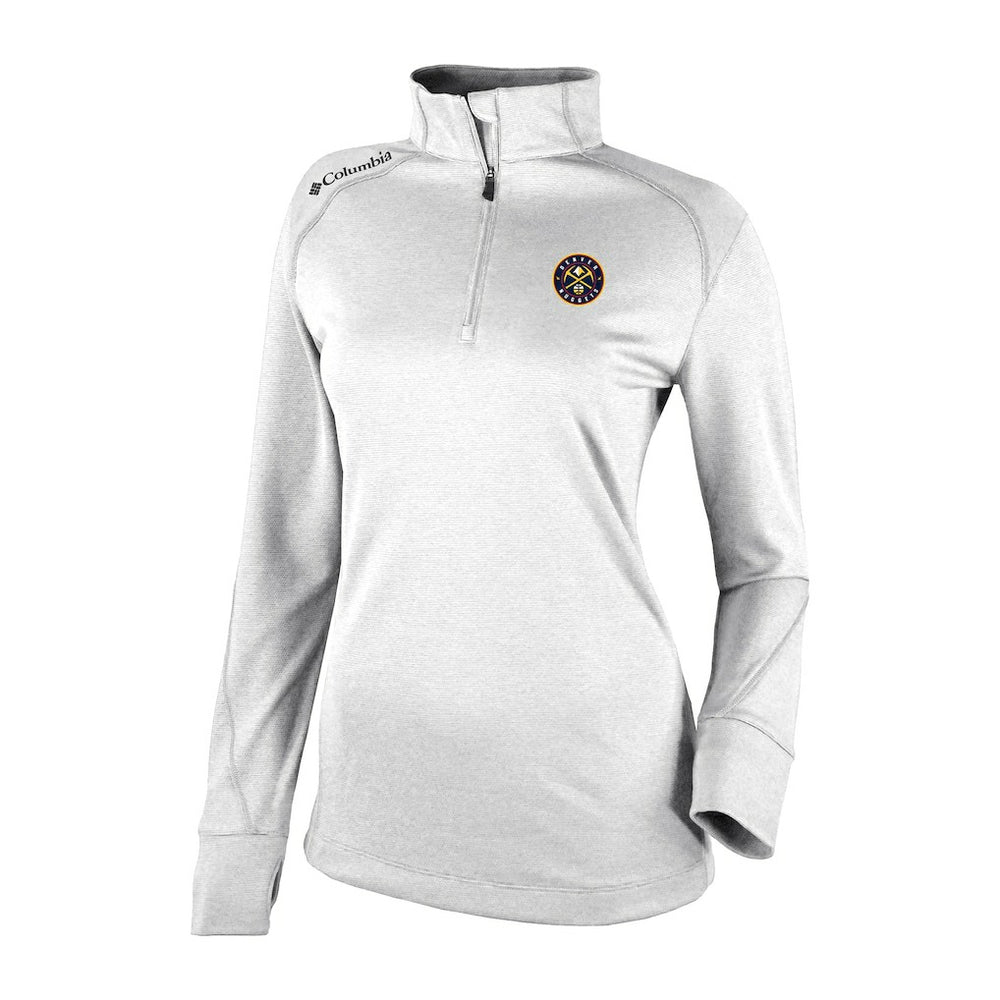 Denver Nuggets Women's Omni-Wick Shotgun 2.0 Quarter-Zip Pullover Top sale Online