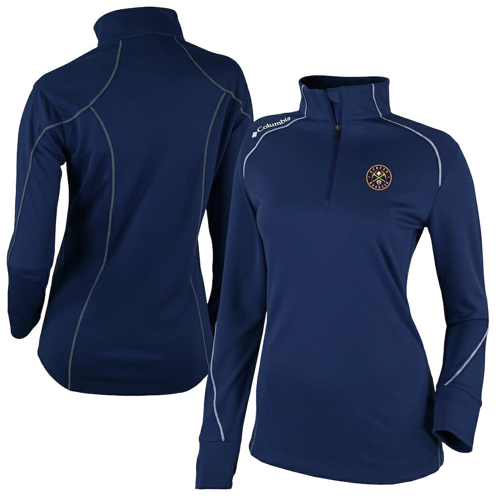 Denver Nuggets Women's Omni-Wick Shotgun 2.0 Quarter-Zip Pullover Top sale Discount
