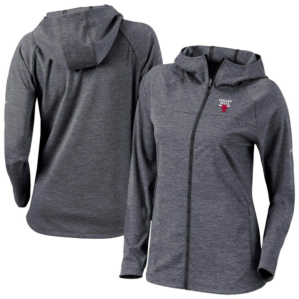Chicago Bulls Women's Omni-Wick Half Shot Full-Zip Hooded Jacket Outlet