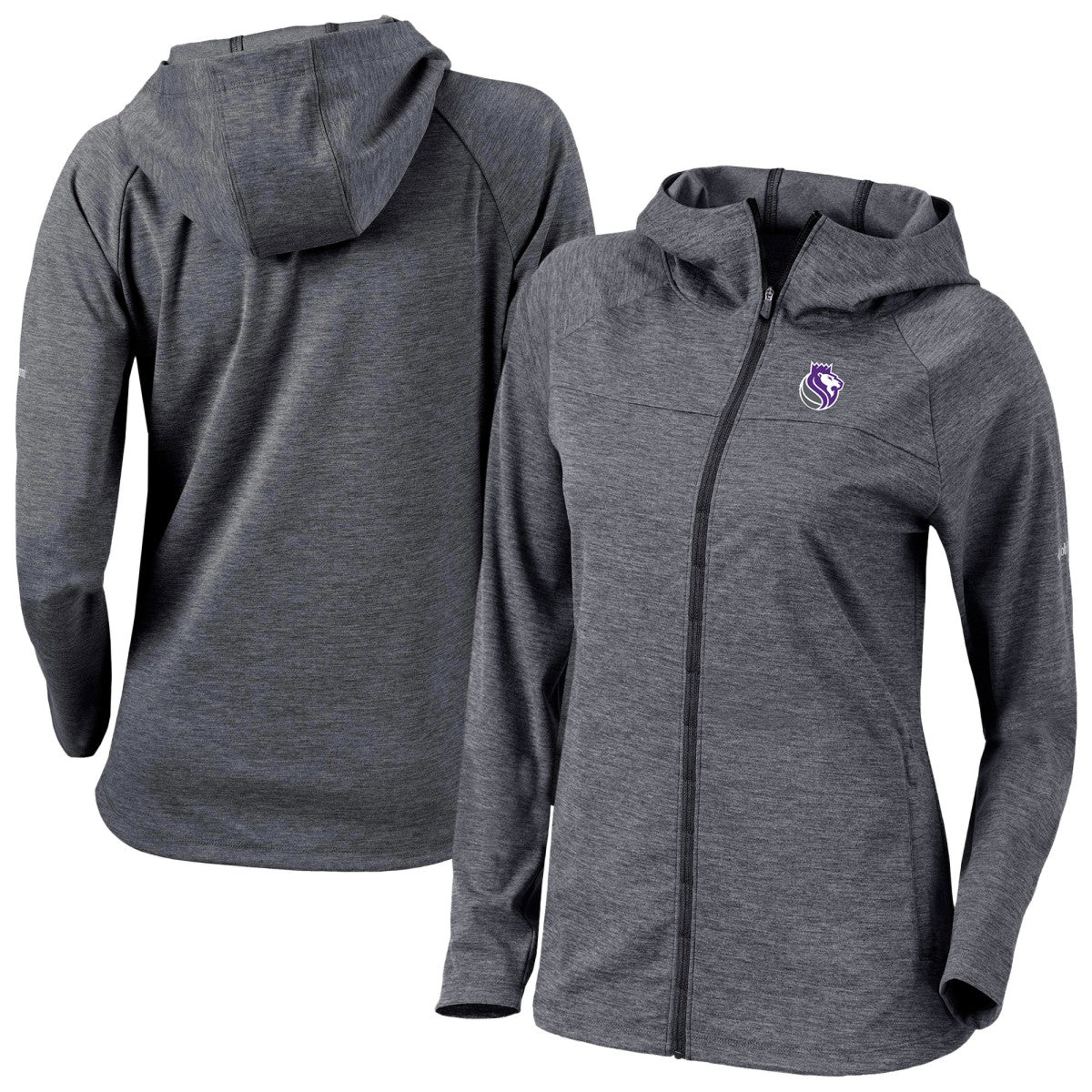 Sacramento Kings Women's Omni-Wick Half Shot Full-Zip Hooded Jacket On Sale